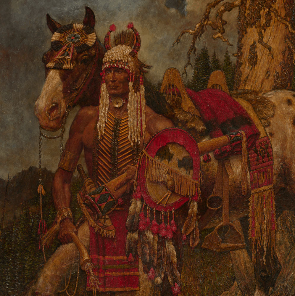 When The Land Was His Arnold Friberg