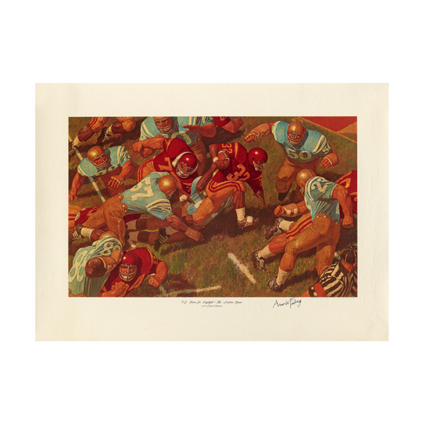 O.J. Runs for Daylight - The Modern Game Signed Limited Edition