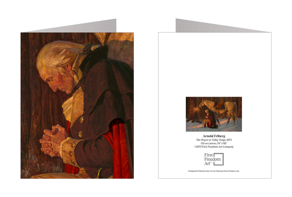 The Prayer at Valley Forge Notecards