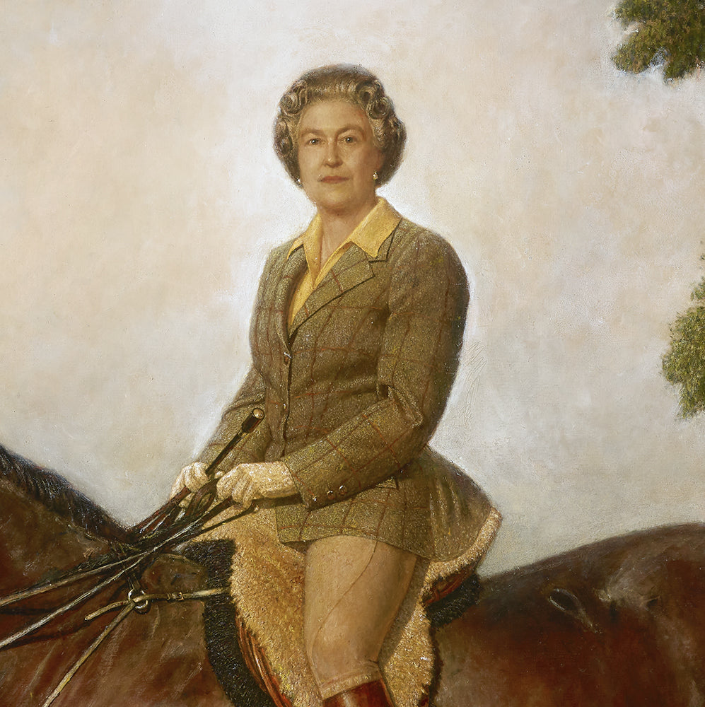 
                  
                    Portrait of Queen Elizabeth II
                  
                