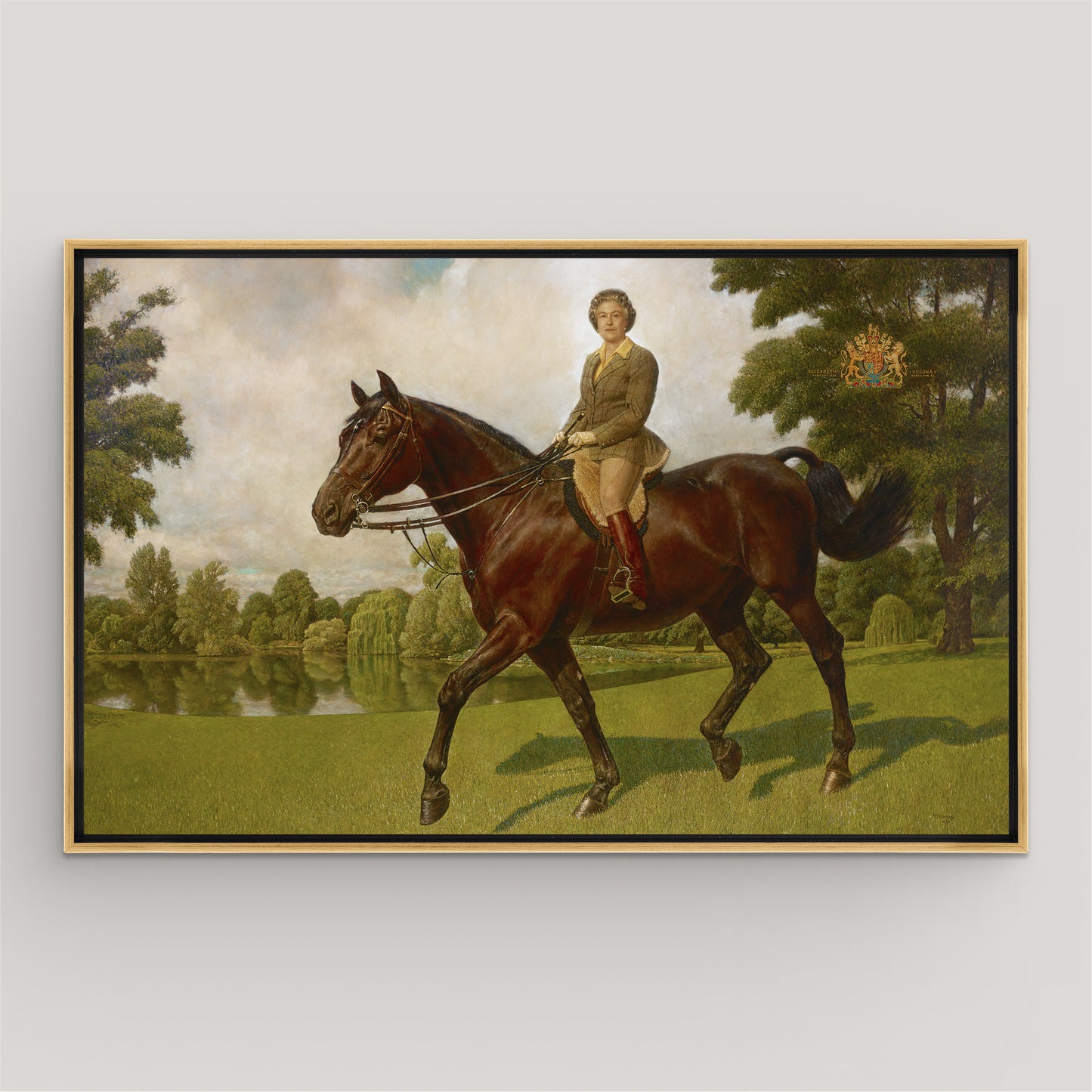 
                  
                    Portrait of Queen Elizabeth II
                  
                