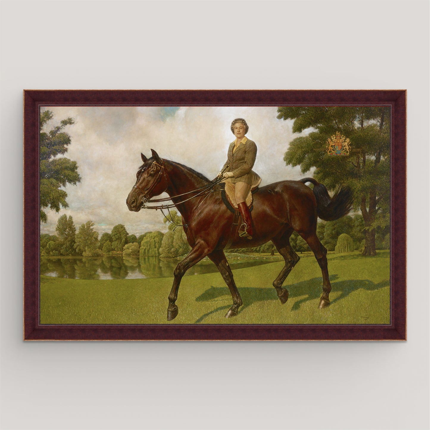 
                  
                    Portrait of Queen Elizabeth II
                  
                