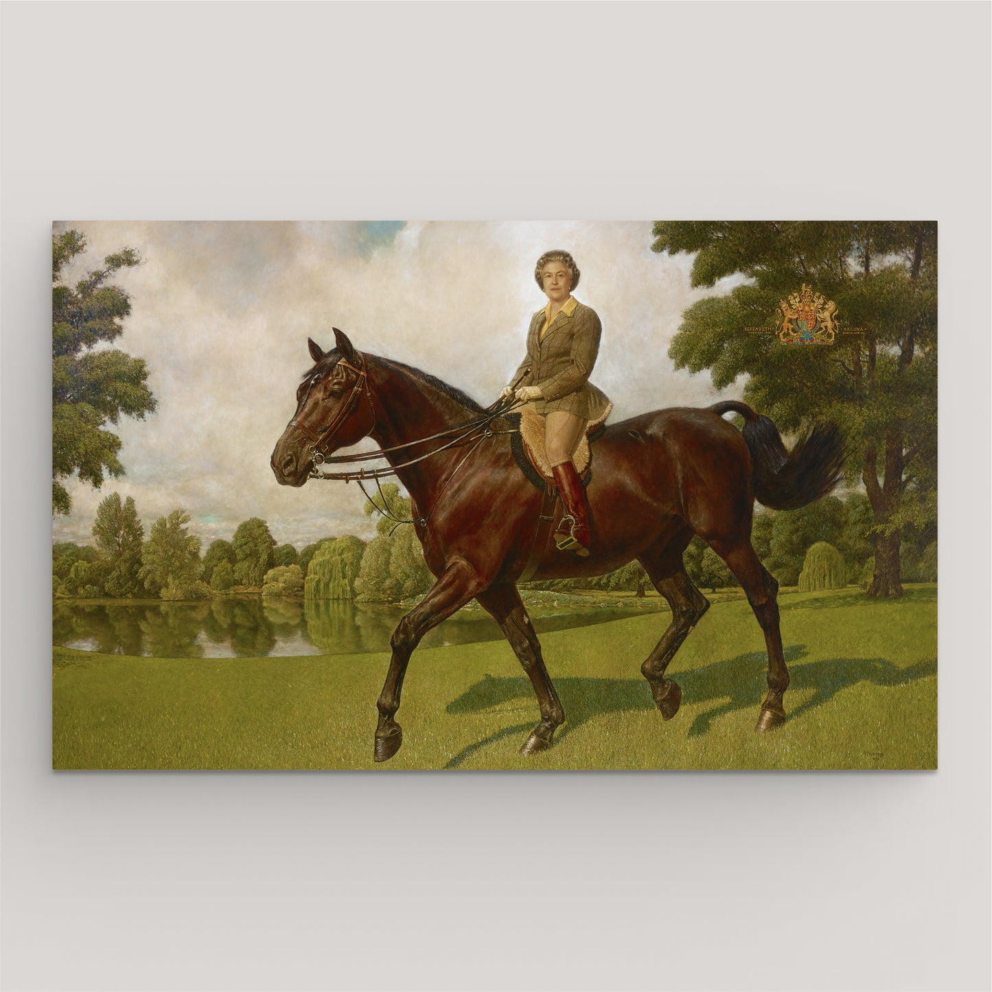 
                  
                    Portrait of Queen Elizabeth II
                  
                