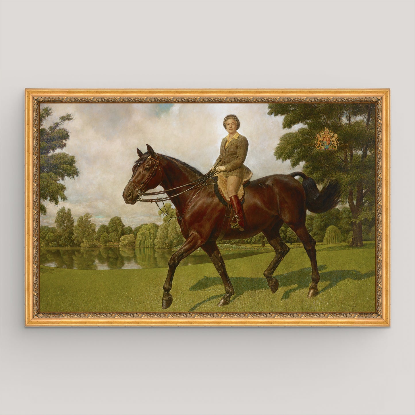 
                  
                    Portrait of Queen Elizabeth II
                  
                