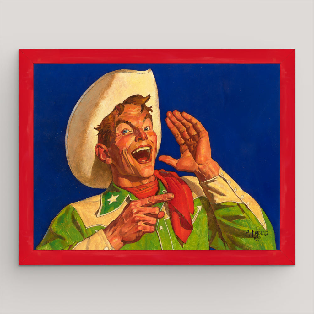 Singing Cowboy – First Freedom Art Company