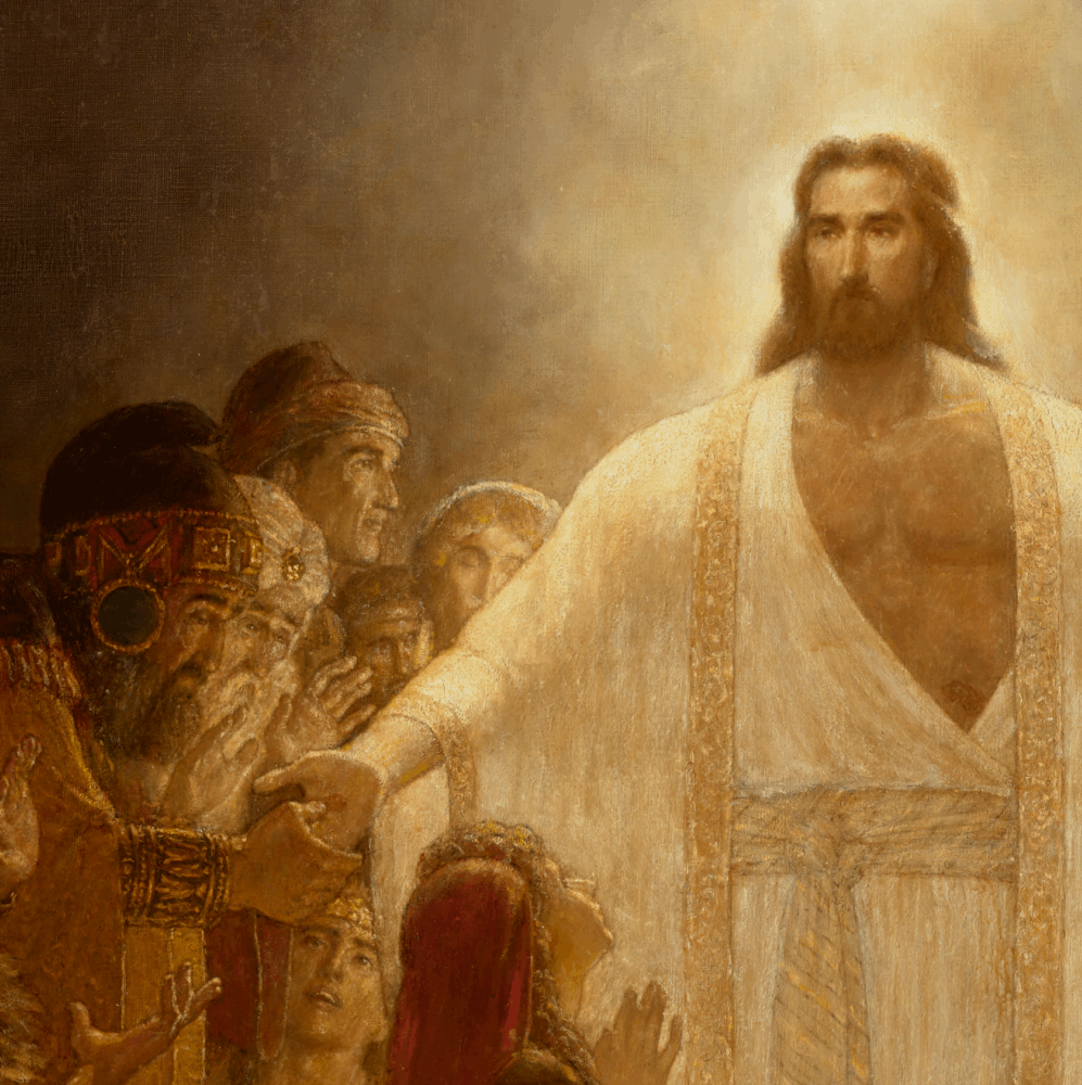 The Light Of Christ Arnold Friberg